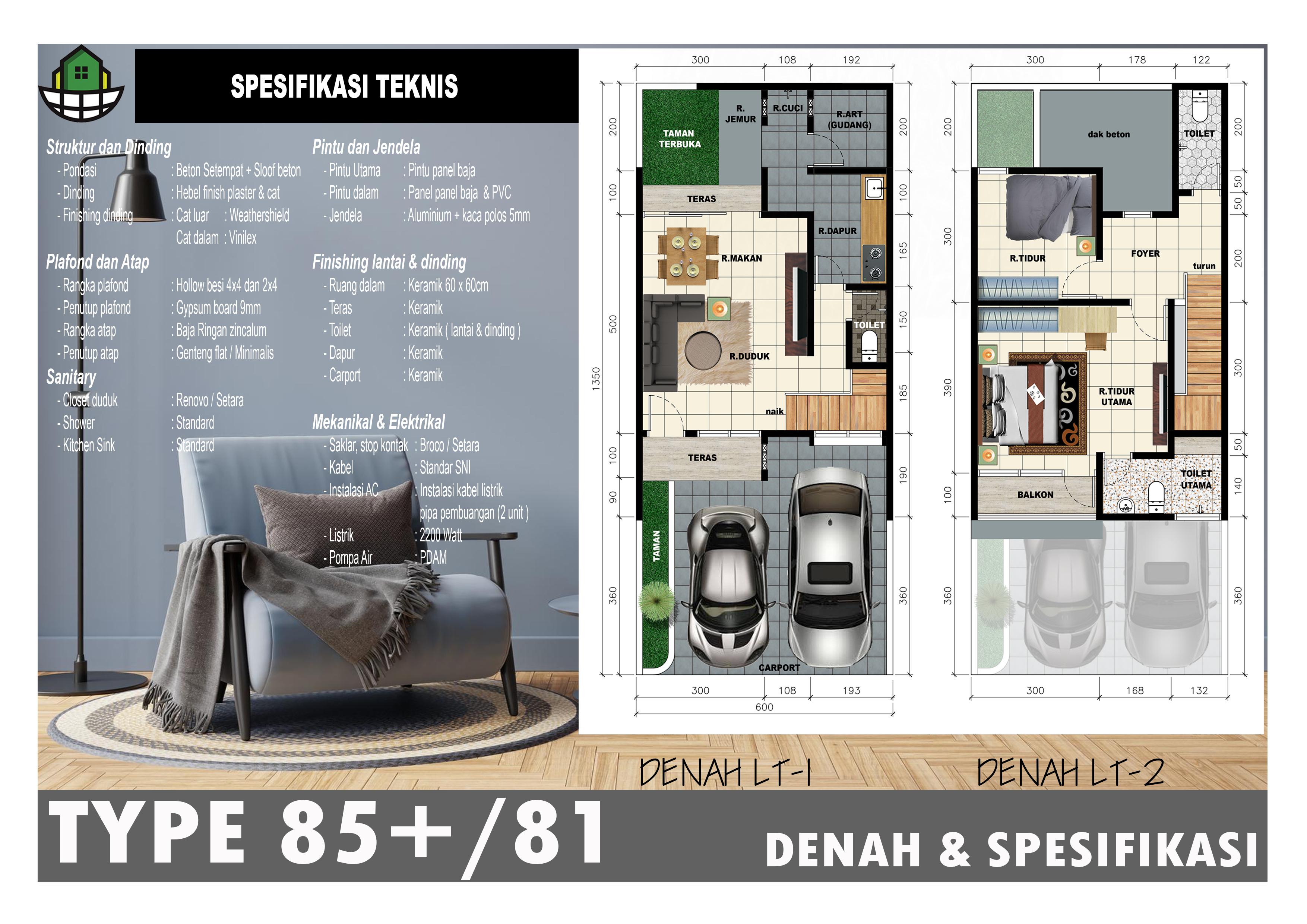 Bird's-eye view of a modern stylish housing community with green landscaping and cars parked on the street